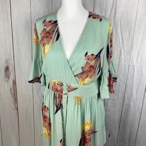 Loveriche Summer Floral Maxi Dress - Size M